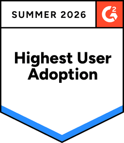G2 Highest User Adoption